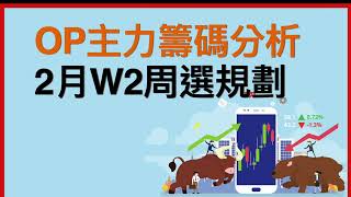 2月W2周選規劃策略分析