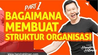 Coach Hendra Hilman - Membuat Struktur Organisasi Part 1 Coach Hendra Hilman - Membuat Struktur Organisasi Part 1