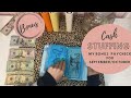 Cash Stuffing September/October bonus paycheck, Budgeting, Savings and How I Budget To Save Money.