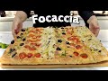 Maxi Focaccia Soft And Fragrant In 3 Different Flavors Easy Recipe By Everyone At The Table