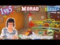 Wow!!1vs5 || Morad Most kill Montage Highlihg||Morad solo vs fireteams ,Rules Of Survival,ROS