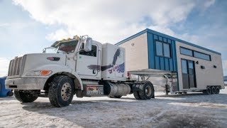 The 420 Square Foot Sakura Tiny House on Wheels by Minimaliste Houses in Canada