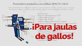 Punteadora neumática con tablero SPNC15-110-N