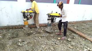 basimit Dhumas Machale machine tamping rammer contact 9823941693 gangakhed.