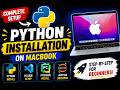 How to Install Python, PyCharm, VS Code & Jupyter Notebook on MacBook (Complete Setup Guide)