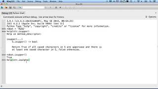 str methods alphanumeric