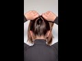 the barbie ponytail. step by step ponytail