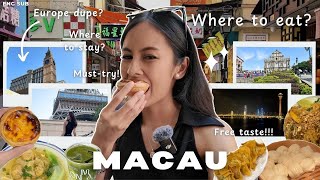 The Best Restaurants You NEED to Try in Macau + Exploring Taipa, Cotai \u0026 Peninsula | Travel Guide