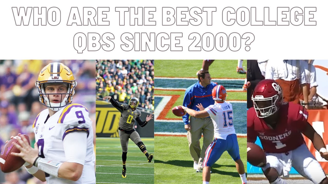 Who Have Been The Best Quarterbacks In College Football Since 2000 ...