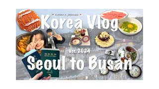 妻初めての韓国旅行🇰🇷(ソウル→釜山)｜와이프의 인생 한국 첫 여행 (서울→부산)｜Wife’s First Korea Trip (Seoul→Busan)