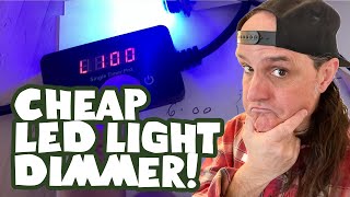 Cheap programmable dimmer for LED lights!