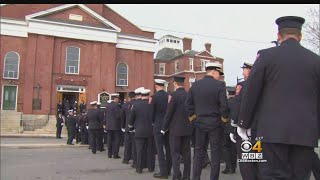 Hundreds Of Firefighters Mourn Christopher Roy At Wake