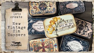 New TinToppers Digital: Making Vintage Storage