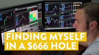 [LIVE] Day Trading | Finding Myself in a $666 Hole...
