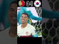 Portugal VS South Korea World Cup 2026 Semi-Final Imaginary 🔥 #youtube #shorts #football