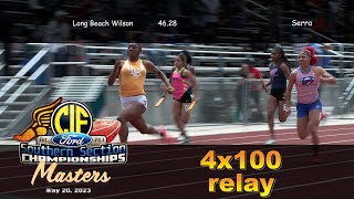 2023 TF - CIF-ss Masters - 4x100 (Girls Championship)