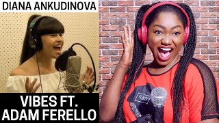 DIANA ANKUDINOVA - VIBES | диана анкудинова feat. ADAMS FERELLO - VIBES REACTION!!!😱