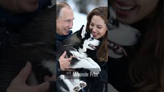 Putin and Angelina Jolie in Russia