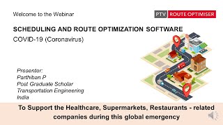 Webinar - Scheduling and Route Optimization Software - COVID-19 (Coronavirus)