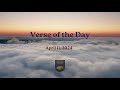 Verse of the Day - April 11, 2024