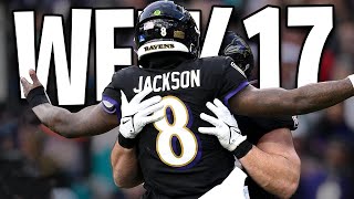 2023 NFL Week 17 Recap: LAMAR JACKSON IS NOT HUMAN!