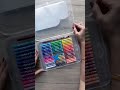 unboxing my doms oil pastels 50 shades shorts ytshorts doms