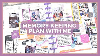 Memory Keeping Plan with Me | Tracking Memories as a Family of Seven!