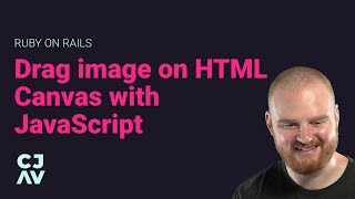 Drag image on HTML Canvas with JavaScript