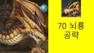 랑그릿사 모바일 – 70 뇌룡(수,토) 공략 [카즈 게임 채널]