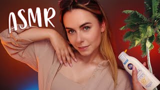 АСМР СОБИРАЕМСЯ С ТОБОЙ На ПЛЯЖ 🌴 ASMR LETS GO TO THE BEACH ☀️