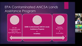 Webinar on the Contaminated Alaska Native Claims Settlement Act (ANCSA) Lands Assistance Program