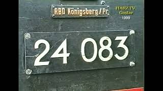 Dampfzug-Sonderfahrt mit 24 083 (1999)