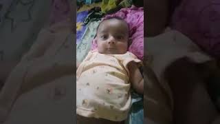 2months cute baby reactions