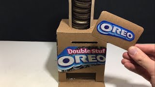 How To Make a Simple OREO Vending Machine With Card!