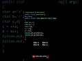 Java program based on increment and decrement operation #coding #java #javaprogramming