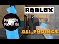 Don't Leave Your TV On ALL 20 Endings| Roblox