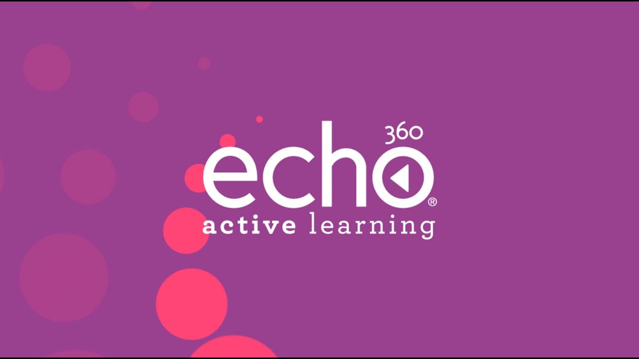 Echo360 Active Learning Platform Youtube