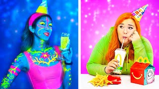 Rich vs Poor Birthday Party / Funny and Awkward Moments