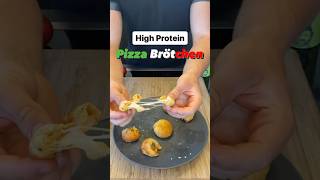 High Protein Pizza Brötchen 🍕🔥 #highprotein #rezept #shorts