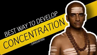The BEST way to develop concentration🧠🌟 By Dandapani #shorts #concentration #dandapani