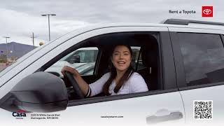 🚗 Experience the Difference: Rent a Toyota at Casa Toyota!