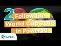 FIFA World Cup 🏆 2018 (Part 2) in Power BI: Match schedule