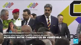 Informe desde Caracas: Maduro asegura que respetará resultados electorales • FRANCE 24 Español