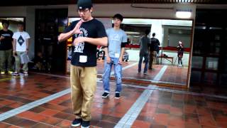 20121229 小玄清交Poppin Battle Audition 2nd OT 三取一