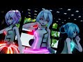 [MMD] - Tougen Renka / 桃源恋歌 (3P ver.)