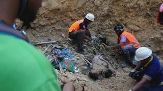 Al menos 12 muertos en otra avalancha de tierra en Filipinas