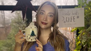 ASMR | The Winter Breaks Cafe 🌙🧁