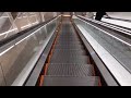 【fhd】【escalator エスカレーター】 【山陽新幹線 新山口】南北自由通路 北口 エスカレーター 下る