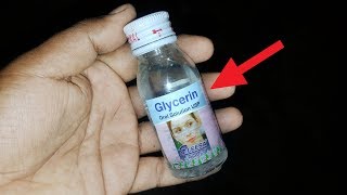 Glycerin 7 दिन में चेहरे से काले दाग-धब्बे और झाइयो को जड़ से ख़त्म कर देगा Get Spotless Fair Skin