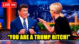 SYLVESTER STALLONE DESTROYS LIBERAL TV HOST WHO TRIED TO HUMILIATE HIM—HIS RESPONSE SHOCKED EVERYONE